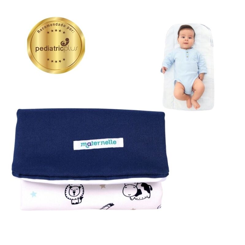 Cambiador portátil para bebé|Cambiador de bebé de viaje para mamás,  papás|Cambiador portátil impermeable con almohada incorporada|Excelente  regalo de