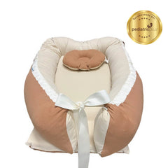 Cuna Colecho Grande Maternelle Beige Apego, versátil, lactancia, reversible